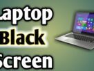 laptop black screen